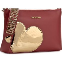 Torebka LOVE MOSCHINO - JC4038PP14LD250A Rosso/Tpu Oro. Czerwone listonoszki damskie marki Love Moschino. W wyprzedaży za 419,00 zł.
