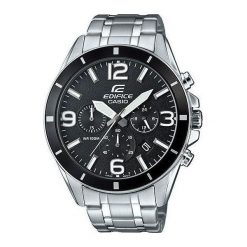 Zegarek Casio Męski EFR-553D-1BVUEF Edifice Chronograf srebrny. Szare zegarki męskie CASIO, srebrne. Za 411,50 zł.