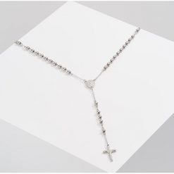 Naszyjniki męskie: Royal Ego ROSENKRANZ Naszyjnik silvercoloured