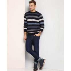 SWETER DŁUGI RĘKAW MĘSKI. Szare golfy męskie marki Top Secret, na lato, m. Za 39,99 zł.