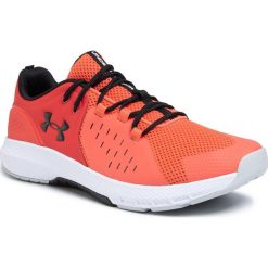 Buty UNDER ARMOUR - Ua Charged Commit Tr 2 3022027-600 Red. Pomarańczowe buty sportowe męskie Under Armour, ze skóry, bez zapięcia, na fitness i siłownię. Za 349,00 zł.