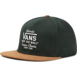 Czapka z daszkiem VANS - Mn Wabash Snapback VN0A36I8YDX1 Darkest Spr. Zielone czapki męskie Vans, bez wzorów, z bawełny. W wyprzedaży za 109,00 zł.