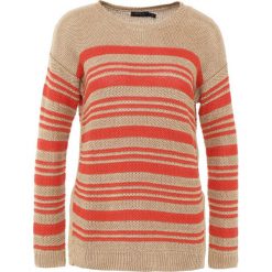 Swetry klasyczne damskie: Polo Ralph Lauren Sweter tan/tomato