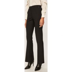 Twinset - Spodnie. Czarne spodnie damskie Twinset, s, bez wzorów, z elastanu, z podwyższonym stanem. W wyprzedaży za 479,90 zł.