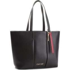 Shopper bag damskie: Torebka CALVIN KLEIN - City Leather Shopper K60K604476 001