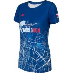 Koszulka damska Wings for Life TSDF302WFR - biały. Białe koszulki damskie termoaktywne marki 4f, bez wzorów, z elastanu. Za 99,90 zł.