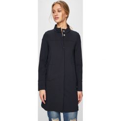Geox - Płaszcz. Niebieskie kurtki damskie Geox, bez wzorów, z elastanu. W wyprzedaży za 499,90 zł.