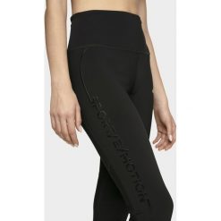 Legginsy treningowe damskie. Legginsy sportowe damskie xl, bez wzorów, z meshu, z podwyższonym stanem, na fitness i siłownię. Za 179,99 zł.