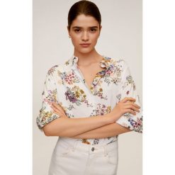Mango - Koszula New. Bluzki damskie Mango, l, bez wzorów, z wiskozy, eleganckie, z klasycznym kołnierzykiem, z długim rękawem. W wyprzedaży za 69,90 zł.