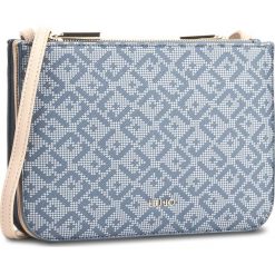 Torebka LIU JO - S Cross Body Manhat A18086 E0017 Blu Polvere 83918. Niebieskie listonoszki damskie marki Liu Jo. W wyprzedaży za 289,00 zł.