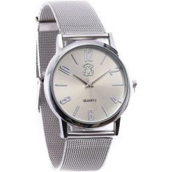 Srebrny Zegarek Enjoy With Me. Szare zegarki damskie Born2be, srebrne. Za 39,99 zł.