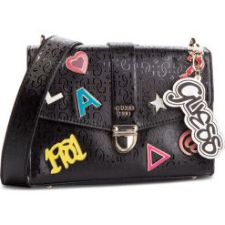 Torebka GUESS - Tabbi (SP) HWSP71 81200 BLACK. Czarne torebki klasyczne damskie Guess, z aplikacjami, ze skóry ekologicznej, bez dodatków. W wyprzedaży za 309,00 zł.