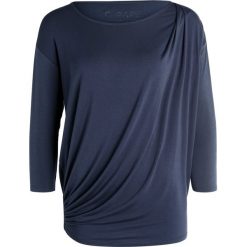 Topy sportowe damskie: Curare Yogawear TOGAFALTE Bluzka z długim rękawem night blue