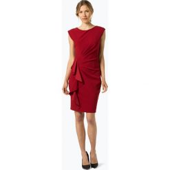 Paradi - Sukienka damska, czerwony. Czerwone sukienki damskie Paradi, bez wzorów, eleganckie, bez kołnierzyka, bez rękawów. Za 299,95 zł.