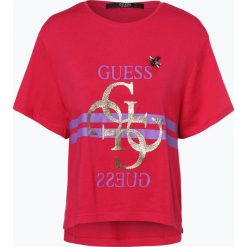 T-shirty damskie: Guess Jeans – T-shirt damski, różowy