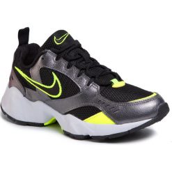 Buty NIKE - Air Heights AT4522 006 Black/Volt/Mtlc Dark Grey. Czarne półbuty męskie Nike, na co dzień, bez wzorów, ze skóry ekologicznej, bez zapięcia. Za 349,00 zł.