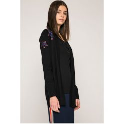 Tommy Hilfiger - Kardigan. Czarne kardigany damskie marki TOMMY HILFIGER, s, z elastanu. W wyprzedaży za 399,90 zł.