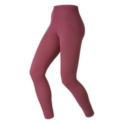 Odlo Spodnie Pants long Warm bordowe r. M. Czerwone spodnie sportowe damskie marki Odlo, m. Za 133,74 zł.