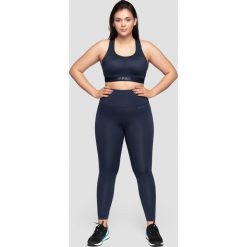 Legginsy treningowe z wysokim stanem 4FPro SPDF416 - granat. Legginsy damskie 4f. W wyprzedaży za 99,99 zł.