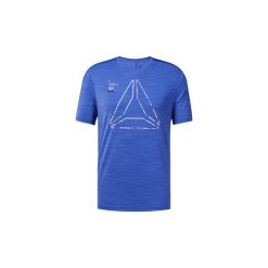 T-shirty z krótkim rękawem Reebok Sport Koszulka Training ACTIVCHILL Graphic. Niebieskie koszulki męskie Reebok Sport, m, bez wzorów, sportowe, bez kołnierzyka, z krótkim rękawem, krótkie. Za 84,50 zł.