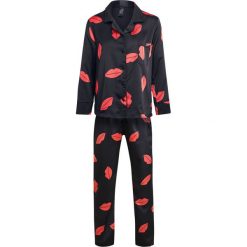 Piżamy damskie: BlueBella BEAU SHIRT AND TROUSER SET Piżama black