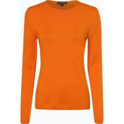 Franco Callegari - Sweter damski z dodatkiem kaszmiru, pomarańczowy. Swetry damskie Franco Callegari. Za 149,95 zł.