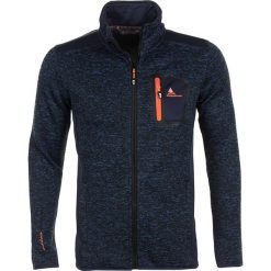 Kurtka polarowa w kolorze granatowym. Niebieskie bluzy męskie Peak Mountain, m, bez wzorów, z dzianiny, bez kaptura. W wyprzedaży za 159,95 zł.