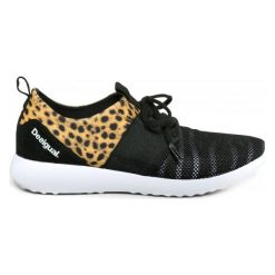 Trampki i tenisówki damskie: Desigual Tenisówki Damskie Speed W 37 Czarny