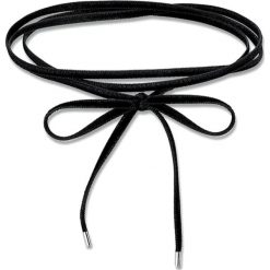Choker w kolorze czarnym. Czarne naszyjniki damskie Swarovski, Thomas Sabo. W wyprzedaży za 89,95 zł.