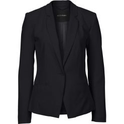 Żakiet bonprix czarny. Czarne marynarki i żakiety damskie bonprix, eleganckie. Za 99,99 zł.