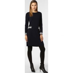 Marc O'Polo - Sukienka damska, niebieski. Niebieskie sukienki damskie Marc O'Polo, bez wzorów, z dzianiny, eleganckie, polo, bez rękawów. Za 779,95 zł.