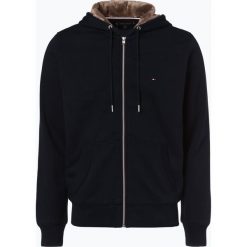Tommy Hilfiger - Męska bluza rozpinana, niebieski. Szare bluzy męskie rozpinane marki TOMMY HILFIGER, z bawełny. Za 649,95 zł.