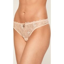 Emporio Armani - Stringi. Majtki damskie Emporio Armani, xs, z elastanu. W wyprzedaży za 89,90 zł.