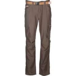 Bojówki "George" w kolorze khaki. Brązowe spodnie męskie KILLTEC, m, w paski, z tkaniny. W wyprzedaży za 166,95 zł.
