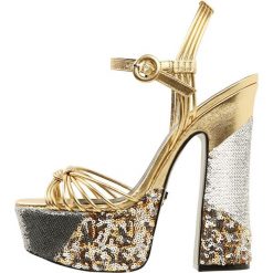Sandały damskie: Kurt Geiger CARLISLE Sandały na obcasie gold