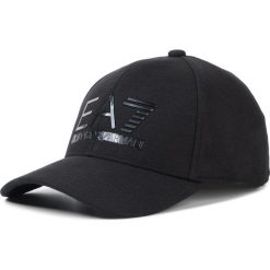 Czapka z daszkiem EA7 EMPORIO ARMANI - 275889 9A503 00020 Nero. Czarne czapki męskie EA7 Emporio Armani, bez wzorów, z elastanu. Za 279,00 zł.