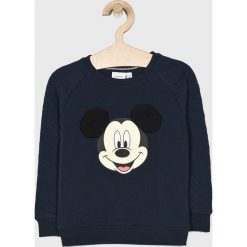 Name it - Bluza dziecięca 92-128 cm. Niebieskie bluzy chłopięce Name it, z nadrukiem, z elastanu, bez rękawów, bez kaptura. W wyprzedaży za 79,90 zł.