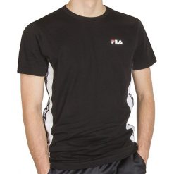 FILA TOBAL > 687709-E09. Koszulki męskie Fila, xl, z aplikacjami, z bawełny, klasyczne, z okrągłym kołnierzem, z krótkim rękawem, krótkie. Za 149,99 zł.