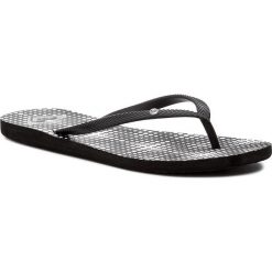 Japonki ROXY - ARJL100249 Bwp. Czarne klapki damskie Roxy, bez wzorów, z tworzywa sztucznego, bez obcasa. W wyprzedaży za 69,00 zł.