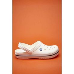Crocs 11016-100 White, chodaki. Białe klapki damskie Crocs, bez wzorów, bez obcasa. Za 149,00 zł.