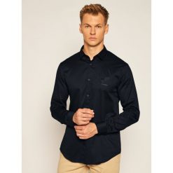 Koszula Armani Exchange 6HZC43 ZNAUZ 1510. Niebieskie koszule męskie Armani Exchange, xl, bez wzorów, casualowe, bez kołnierzyka, bez rękawów. Za 419,00 zł.