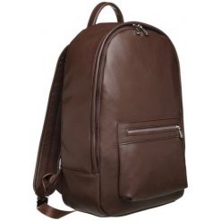 Bobby Black plecak męski brązowy. Pomarańczowe plecaki męskie Bobby Black, bez wzorów, eleganckie. Za 232,00 zł.
