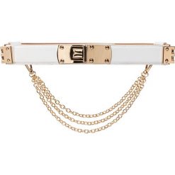 Pasek Damski MARCIANO GUESS - 0GG909 9305Z TWHT. Białe paski damskie MARCIANO GUESS, w paski, ze skóry. Za 469,00 zł.