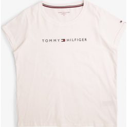 Tommy Hilfiger - T-shirt damski, biały. Białe t-shirty damskie TOMMY HILFIGER, m, bez wzorów, bez kołnierzyka. Za 179,95 zł.