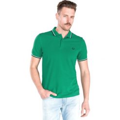 Fred Perry Polo Koszulka Zielony. Zielone podkoszulki męskie Fred Perry, l, bez wzorów, z bawełny, bez rękawów. Za 361,95 zł.