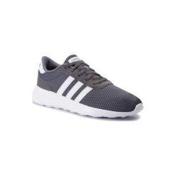 ADIDAS B43732 LITE RACER. Szare buty sportowe męskie Adidas, ze skóry ekologicznej, bez zapięcia. Za 229,99 zł.