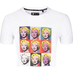 T-shirt Andy Warhol by Pepe Jeans. Białe t-shirty męskie Pepe Jeans, m, bez wzorów, z jeansu, bez kołnierzyka. Za 99,00 zł.