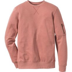 Bejsbolówki męskie: Bluza dresowa Slim Fit bonprix dymny brzoskwiniowy