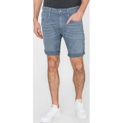 Replay Anbass Szorty Niebieski. Niebieskie spodenki i szorty męskie Replay, bez wzorów, z elastanu. Za 412,95 zł.