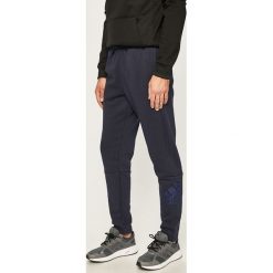 Adidas Performance - Spodnie. Niebieskie spodnie męskie adidas Performance, m, bez wzorów, z bawełny, sportowe. W wyprzedaży za 169,90 zł.